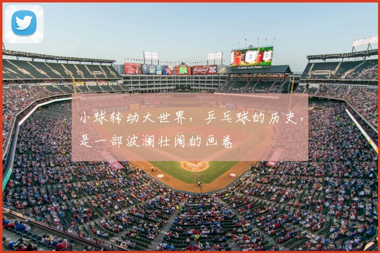 小球转动大世界，乒乓球的历史，是一部波澜壮阔的画卷